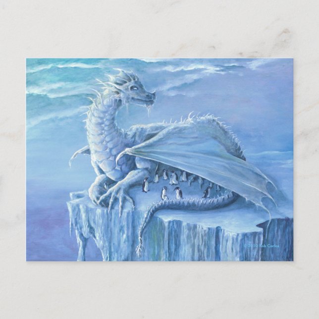 Pinguin Protector Postkarte (Vorderseite)