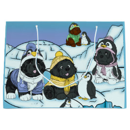 Pinguin Puppy März Große Geschenktüte