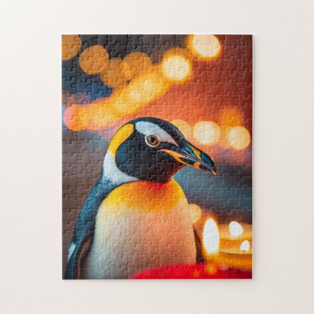Pinguin-Puzzle-Abenteuer (Vertikal)