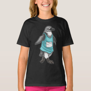 Pinguin Runner beim Sport T-Shirt
