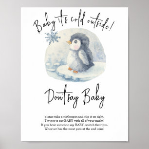 Pinguin - Sag nicht, Baby Poster