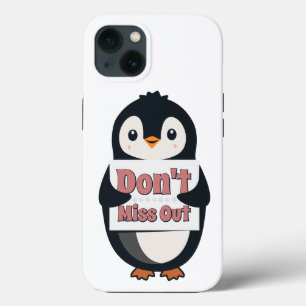 Pinguin-Schild: Nicht verpassen Case-Mate iPhone Hülle