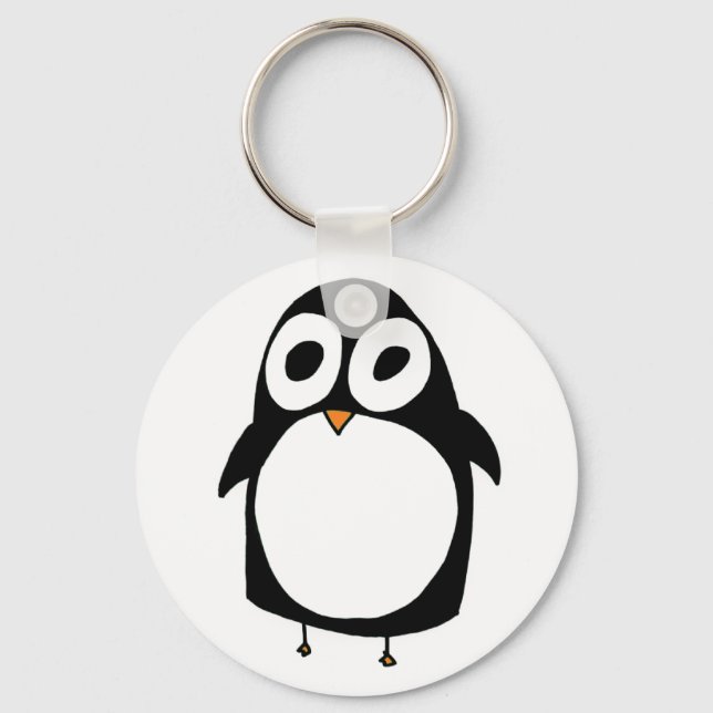 Pinguin-Schlüsselanhänger Schlüsselanhänger (Vorderseite)