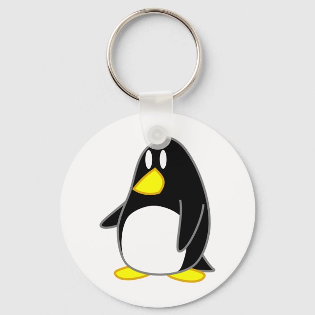 Pinguin-Schlüsselanhänger Schlüsselanhänger (Vorderseite)