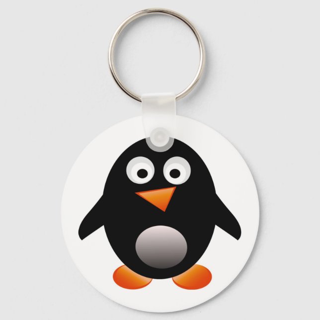 Pinguin-Schlüsselanhänger Schlüsselanhänger (Vorderseite)