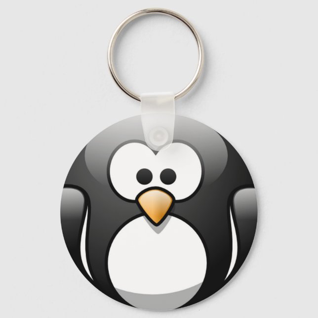 Pinguin-Schlüsselanhänger Schlüsselanhänger (Vorderseite)
