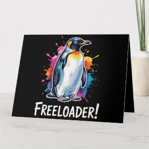Pinguin Schmarotzer Widerstehe Politik Karte
