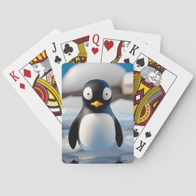 Pinguin Spielkarten (Rückseite)