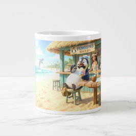Pinguin Strandbar Jumbo-Tasse