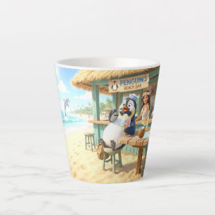 Pinguin Strandbar Milchtasse