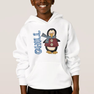 Pinguin-Sweatshirt Hoodie