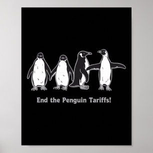 Pinguin Tarife Cartoon Design Rettete Pingui Poster
