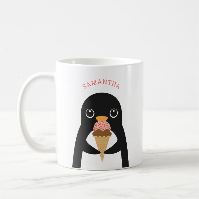 Pinguin-Tasse Kaffeetasse (Links)