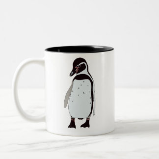 Pinguin-Tasse Zweifarbige Tasse