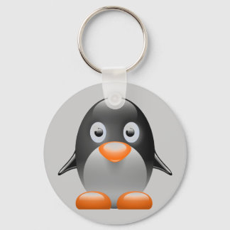 Pinguin-Tux-Linux-Bild Schlüsselanhänger
