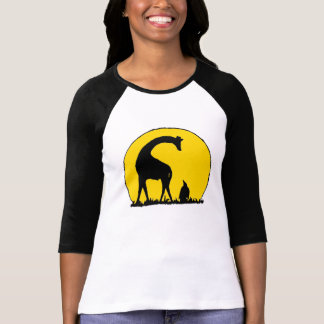Pinguin und Giraffe T-Shirt