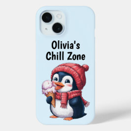 Pinguin und Ice Creme Phone Case