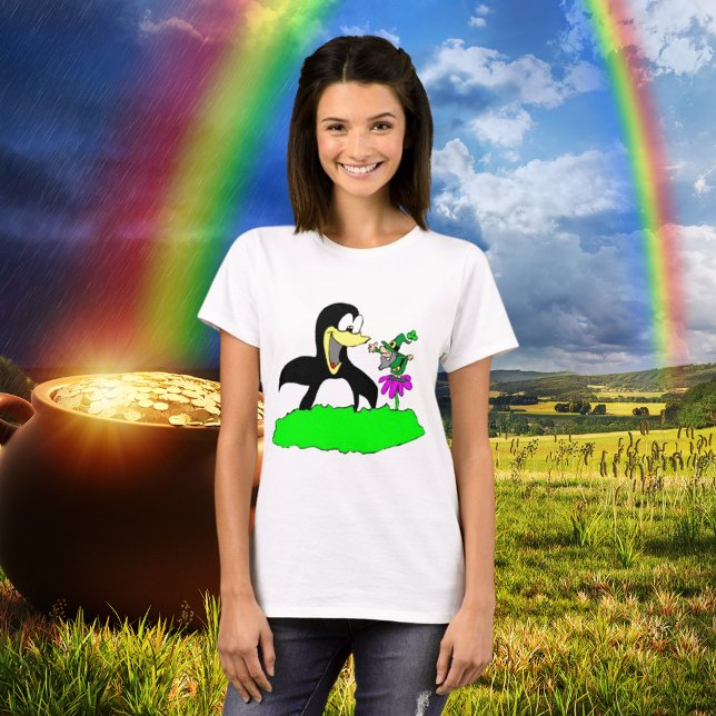 Pinguin und Leprechaun T-Shirt (Penguin and Leprechaun T-Shirt)