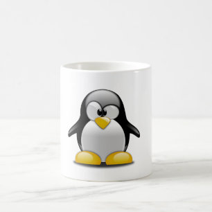  Pinguin Verwirrter Cartoon Bird Animal Beverunrei Kaffeetasse
