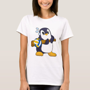 Pinguin-Volleyballspieler Volleyball Sport T-Shirt
