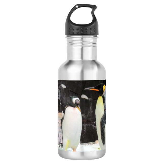 Pinguin Wasserflasche Edelstahlflasche (Vorderseite)