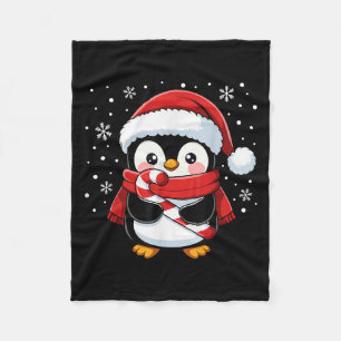 Pinguin Weihnachten Zuckerrohr Winter Kleinkind Mä Fleecedecke