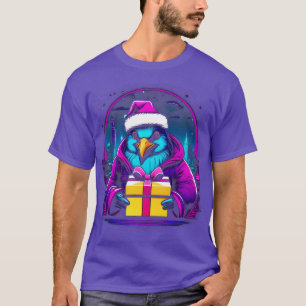 Pinguin-Weihnachtsmann-Weihnachten-Pinguin-Pyjama T-Shirt