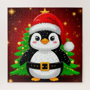 🐧 Pinguin Weihnachtsmann Weihnachtsbaum Feiertags