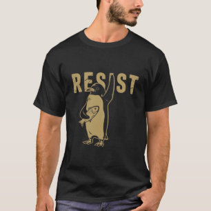 Pinguin widersteht Pinguine protestieren gegen Zöl T-Shirt