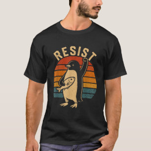 Pinguin widersteht Pinguine protestieren gegen Zöl T-Shirt
