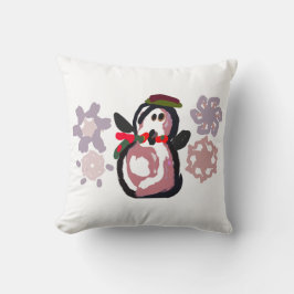 Pinguin Winter Kissen