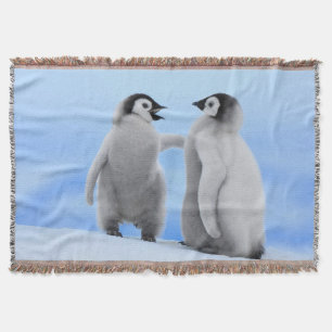 Pinguin-Wurfs-Decke Decke