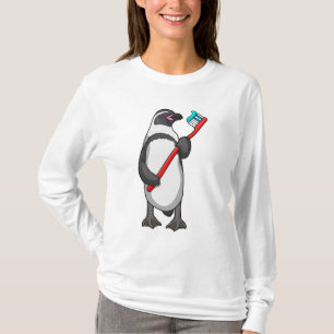 Pinguin-Zahnbürste T-Shirt