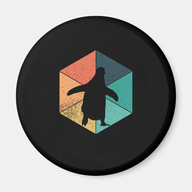 Pinguinbunt Magnet (Vorne)