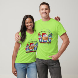 Pinguinchor am ehesten Weihnachtslieder singen T-Shirt