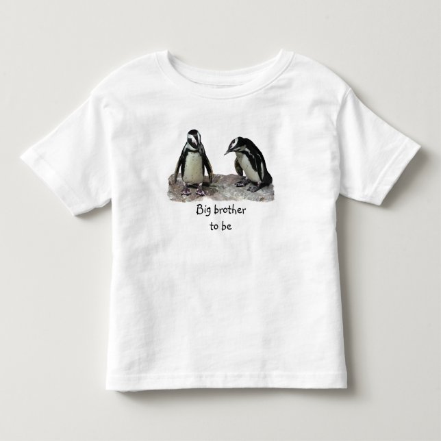 Pinguine Big Brother zu sein Kleinkind T-shirt (Vorderseite)