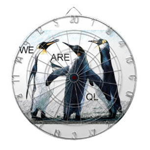 Pinguine Dartscheibe
