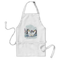Pinguine der heißen Wanne