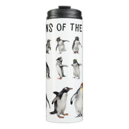 Pinguine der Welt Thermosbecher