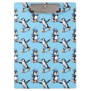 Pinguine Design Klemmbrett