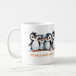 Pinguine, du bist so Niedlich, ich mag deine Gesch Kaffeetasse