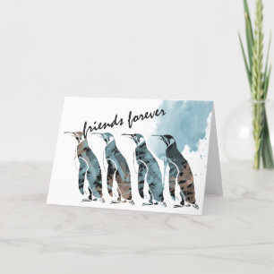 Pinguine Friends Forever Karte