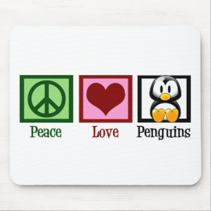 Pinguine für die friedliche Liebe Mousepad