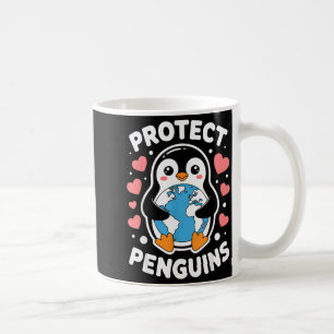 Pinguine für Tierliebhaber schützen - Süße Arterha Kaffeetasse