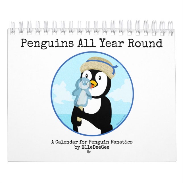 Pinguine ganzjährig kalender (Titelbild)