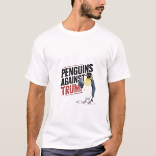 Pinguine gegen Trump gegen Trump USA T-Shirt