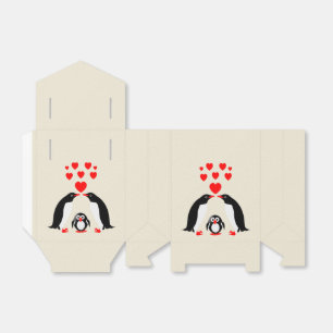 Pinguine Geschenkschachtel