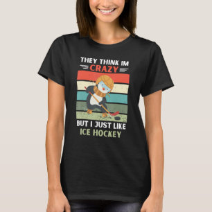 Pinguine halten mich für verrückt, aber ich mag Ei T-Shirt