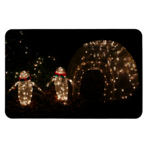 Pinguine Holiday Light Display Magnet
