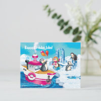 Pinguine in der Antarktis